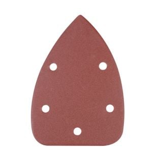 140 mm klittenband delta schuurvellen, 10 pk