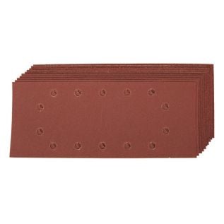 115 x 230 mm geperforeerde klittenband schuurvellen, 10 pk.