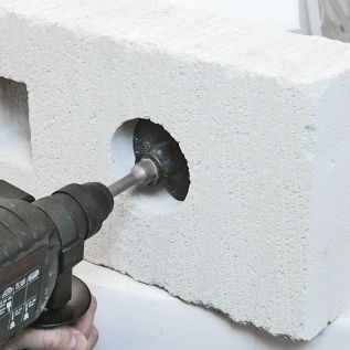 TCT beton cilinderkopboor 77 mm dia.