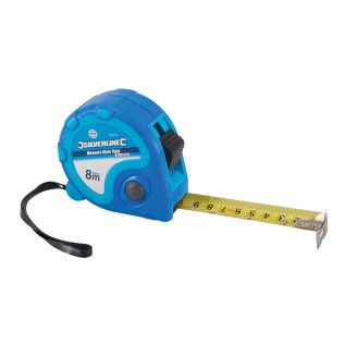 Rolmaat displaydoos 8 m x 25 mm, 24 st.