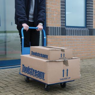 Inklapbare plateauwagen 150 kg