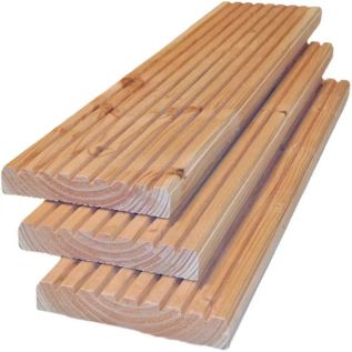 Douglas Loopdekdeel Onbehandeld PEFC 25x140mm