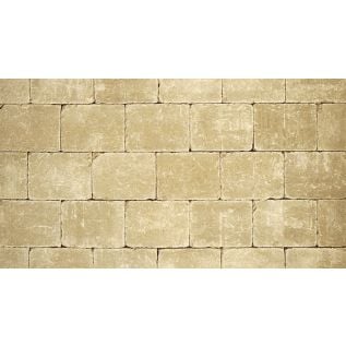 Geel-Witcement Kobbelstones getrommeld