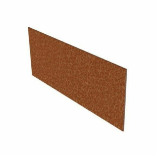 Cortenstaal borderrand recht 1500 MM