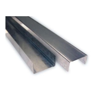 Metalstud verticaal profiel wand C100 staal