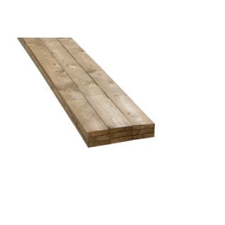 Vuren C gesch. rechte hoek verduurz. fsc mix 70% 22x75mm 420cm