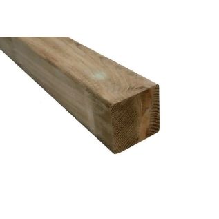 Vuren Geïmpregneerd Geschaafd FSC 70x70mm