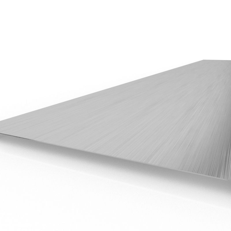 Platte aluminium staaf EN AW 2017A/2007 (hard), 50 x 25 mm, 1000 mm
