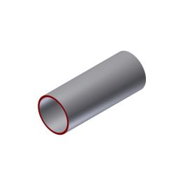 Sellon24® Roestvrijstalen bodemflens grondanker ronde buis buis flens bodemhouder wandhouder ankerplaat 42,4 mm reling palen steekfitting bodemhuls
